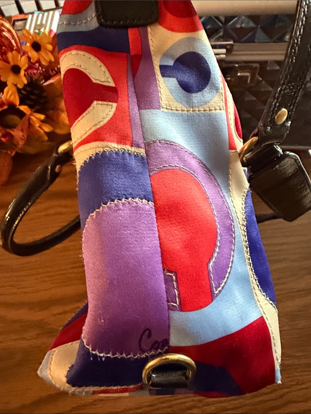 Vintage Coach Madison Graphic OP Sabrina Satchel - Gem